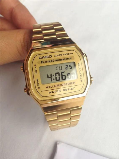 Casio Vintage Digital Gold