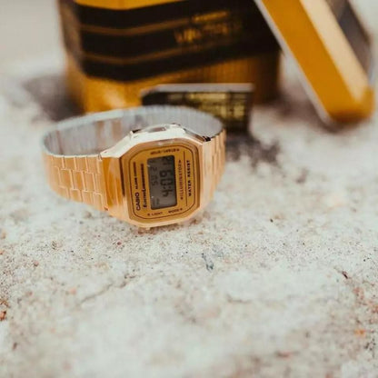 Casio Vintage Digital Gold